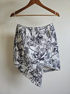 Finders Keepers Floral Asymmetric Mini Skirt  • $4.99