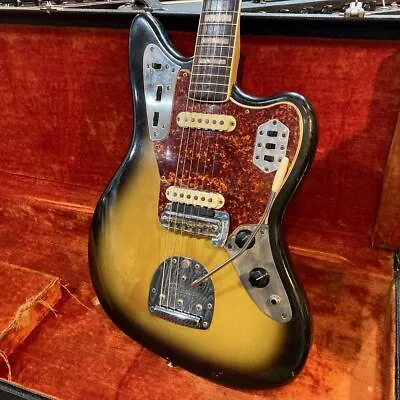 Fender 1966 Jaguar Sunburst Used Electric Guitar • $15666.80