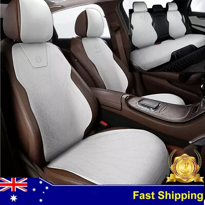 Leather Car Seat Covers Full 2/5-Seat Waterproof Cushions For Mazda 2 3 6 Decor • $94