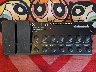 ART X-15 Ultrafoot MIDI Controller Pedal • $140