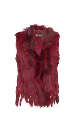 MacLauren Genuine Rabbit Fur Gilet • £52.99