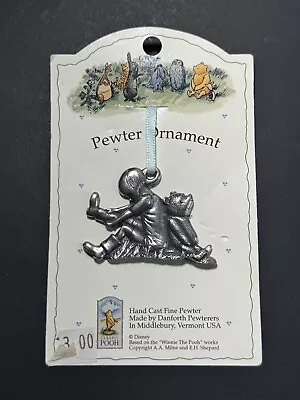 Danforth Pewterer Classic Pooh Christmas Ornament • $40