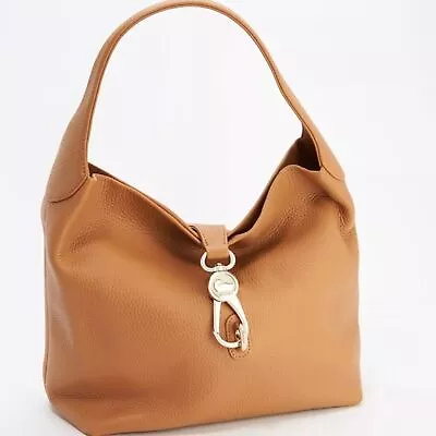 Dooney  Burke Leather Shoulder Hobo Bag • $107