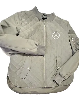 Mercedes Benz Charles River Apparel Women’s Quilted Boston Flight Jacket Small • $58
