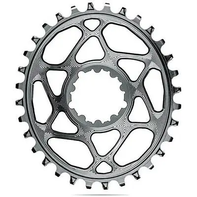 AbsoluteBLACK Oval Boost Chainring For SRAM. Titanium • $89.95