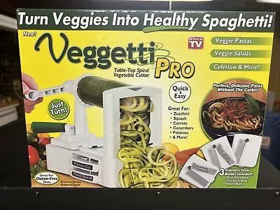 Vegetti Pro Tabletop Spiral Vegetable Cutter • $15