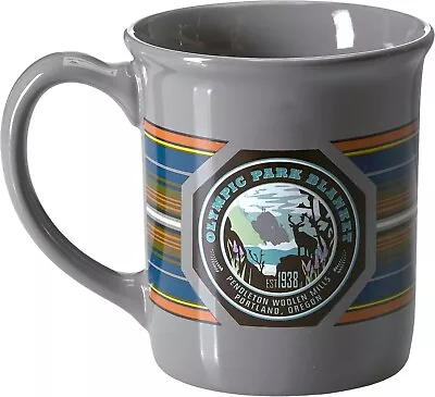 Pendleton Woolen Mills Mug National Park Collection Olympic Park 18 Oz Grey • $14.99