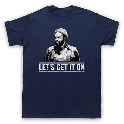 Marvin Gaye Let's Get It On Soul R&b Legend Album Song Mens & Womens T-shirt • £17.99