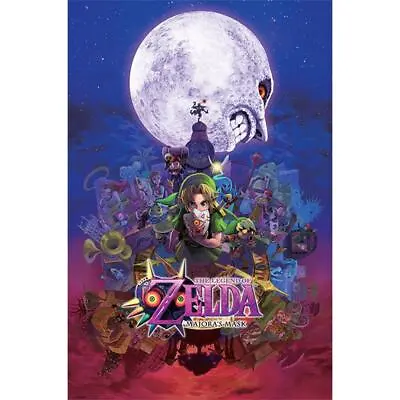 The Legend Of Zelda Majora's Mask Poster LoZ TLoZ • $20.95