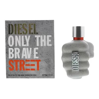 £29.95 • Buy Diesel Only The Brave Street Eau De Toilette 75ml Spray For Him - NEW. EDT Men's