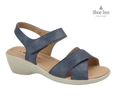 £12.95 • Buy Ladies Womens Wedge Heel Sandals Gladiator Slingback Strappy Summer Party Shoes 