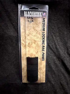 BlackHawk 71RP01BK Medium Quad Rail 3.2  Locking Rail Panel / Black • $12.99