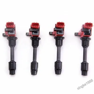  Ignition Coil For X TRAIL GT SILVIA 200SX S14A S15 SR20DET 2.0L 1995-2007 4X • $122.64