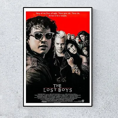 The Lost Boys Vampire Horror Movie Film 80s A4 Poster Wall Art • £5.99