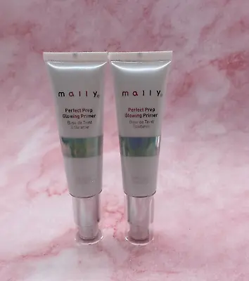 Lot/2 Mally Beauty Perfect Prep Glowing Primer - 1 Oz X2 • $15.59