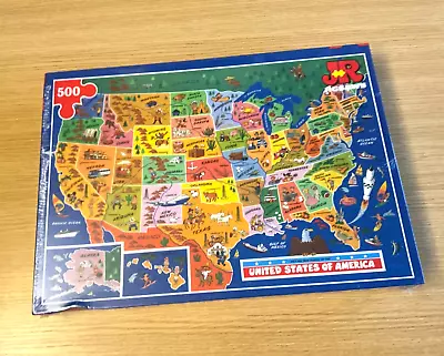 United States Of America 500 Large Piece Jigsaw Puzzle New And Sealed • £10.50