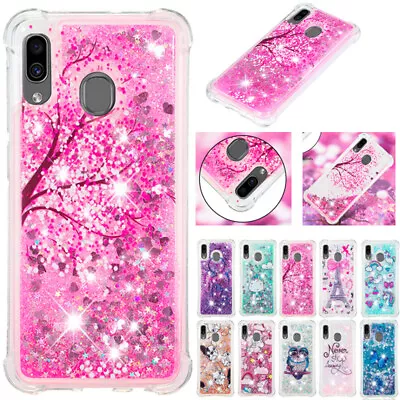 For OPPO A54 A74 A93 A57 5G Patterned Shockproof Glitter Quicksand Case Cover • $15.99