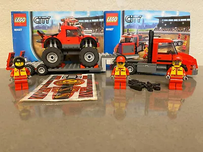 LEGO City: Monster Truck Transporter (60027) - 100% Complete • $25