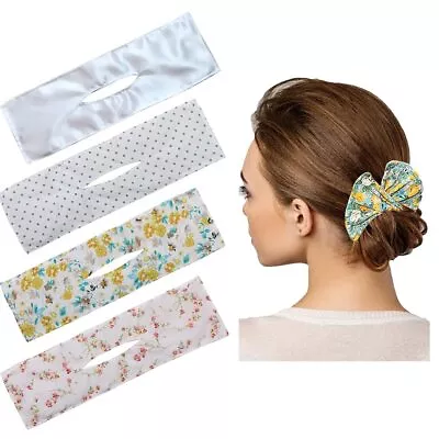 4Pcs Magic Donut Hair Bun Maker For Women White Deft Bun For Hair Bands Frenc... • $18.10