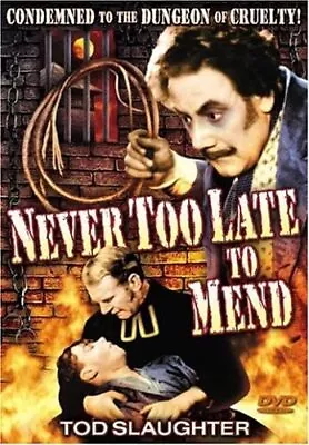 Never Too Late To Mend (DVD) Tod Slaughter Jack Livesey Ian Colin (US IMPORT) • $23.72