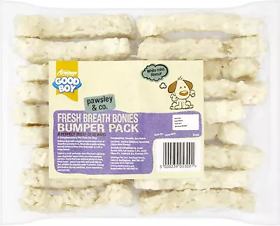Good Boy - Munchy Fresh Breath Bonies - Dog Chews - Dental Chews For Dogs - Pack • £8.54