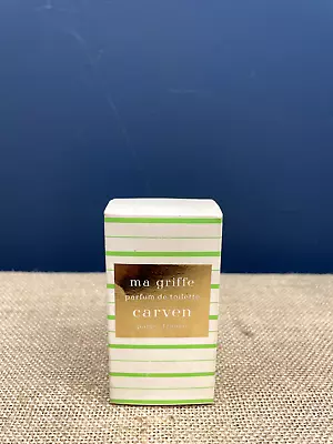 VINTAGE CARVEN MA GRIFFE - PARFUM DE TOILETTE - 10ml - RARE ORIGINAL FORMULA • £25