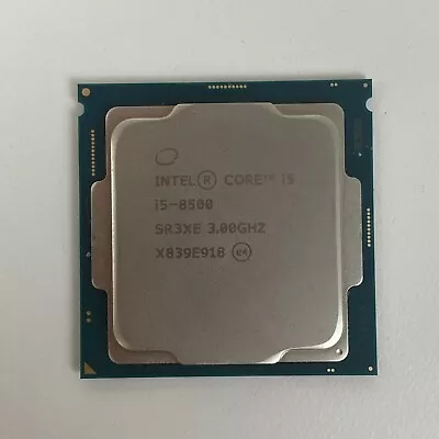 Intel Core I5 8500 CPU Processor LGA 1151 3.00 GHz Computer PC Desktop 8th Gen • $79.99