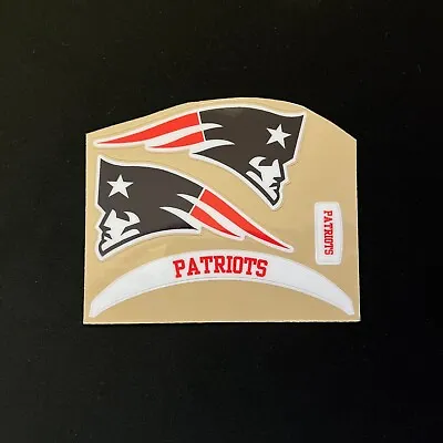 New England Patriots Mini Football Helmet Decal Set • $25