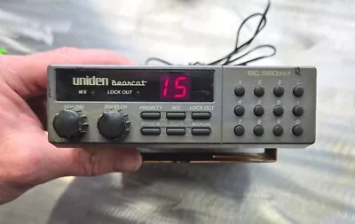 Uniden Bearcat BC-560XLT 16 Channel Mobile/Base Scanner Tested Vintage • $34.87