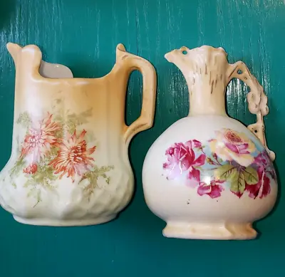 Antique Austria Vases Lot Of 2 One Robert Hanke 4 1/2  • $21