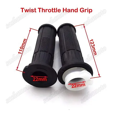 Twist Throttle Hand Grips 43 47 49cc 2Stroke Mini Dirt Pocket Bike ATV Quad Baja • $16.78