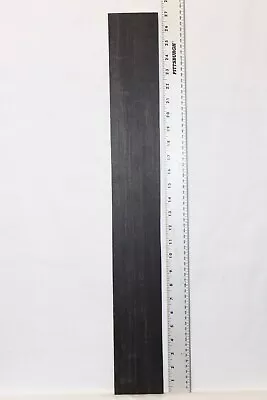 Gabon Ebony Bass Guitar Fingerboard Blank. Character Grade 3.5  Wide • $53