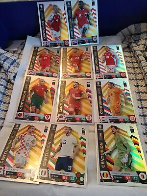 Topps Match Attax Uefa Euro 2024 Centurion Cards Full Set #1-#11 • £0.99