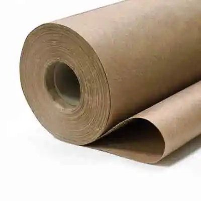 Brown Kraft Paper High Quality 90GSM Wrapping Packaging Craft  • £6.29