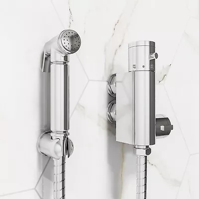 ONESHOWERS Thermostatic Mixer Shower Bidets Toilet Spray Hand Held Douche Kit • £36.89