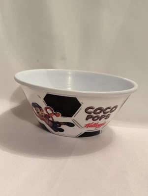 £9.99 • Buy Kelloggs Coco Pops Plastic Cereal Bowl Football Themed Bowl