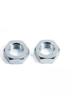 Aeroquip Bulkhead Fitting Nut - 4 AN - Steel - Natural - Pair (FCM2096) • $49.50