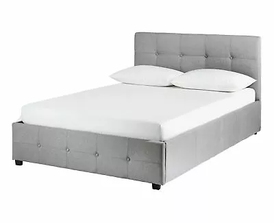 Habitat Eros Double Ottoman Bed Frame - Grey • £305.99