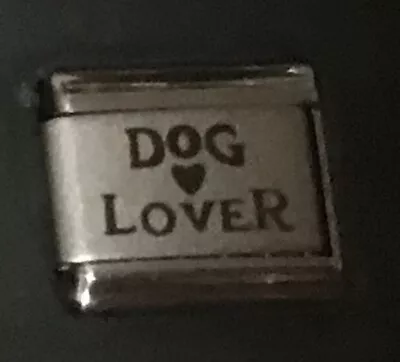 Dog Lover ITALIAN CHARM Link 9MM K37 • $12