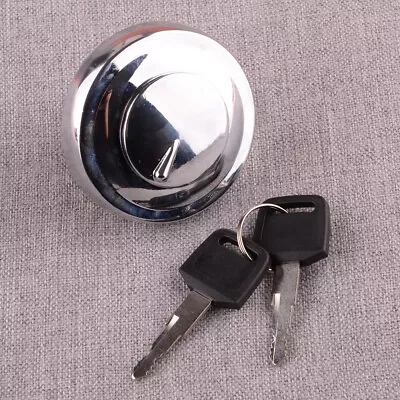 Fuel Gas Tank Cap Cover With Keys Fit For Kawasaki VN1700 VN900 Vulcan 1700 900 • $31.77