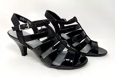 Marbella Black Heels Women’s Size 7.5M • $12.99