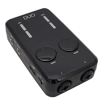 IK Multimedia IRig Pro Duo 2Channel Audio/MIDI Interface IOS/Android/PC Untested • $74.98