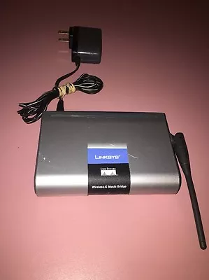 Cisco-Linksys WMB54G Wireless-G Music Bridge • $20