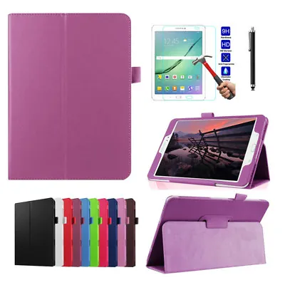 Slim Smart Stand Leather Case Skin For Galaxy T520 / P600 Note 10.1 2014 Edition • $24.43