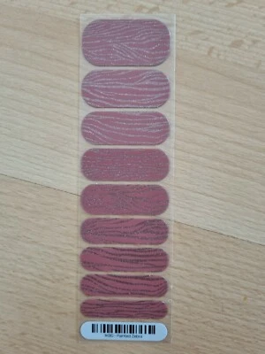 $5 • Buy Jamberry Nail Wraps Half Sheet - Painted Zebra