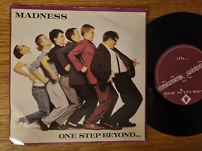 MADNESS One Step Beyond / Mistakes Stiff Ska 2 Tone Vinyl 7  • $9.85