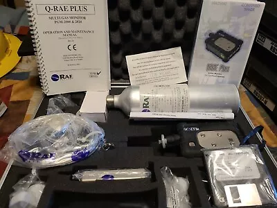 Q-Rae Plus PGM-2000/2020 Multi Gas Monitor And Accessories Complete System • $199