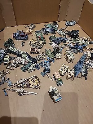 Micro Machines Military Figures And Vehicles Joblot By Galoob • $63.41