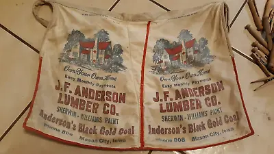 Vintage Champion Clothes Pin Bag Wood Clothes Pins Champion Clothespin Bag Co. • $75.33
