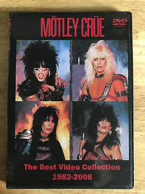 Motley Crue - The Video Collection DVD Mick Mars Vince Neil Sixx • $12.98